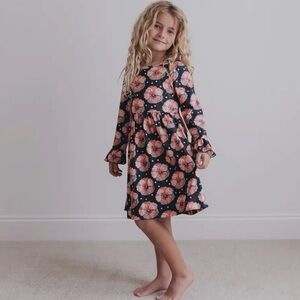 Adorable Sweetness Long Sleeve Dress Size 7/8 NWOT